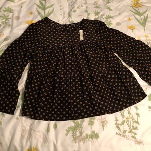 A Silk Heart Blouse from Madewell (NEW WITH TAGS)
